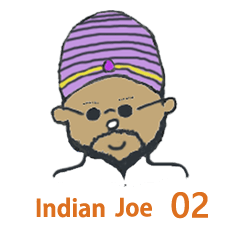 [LINEスタンプ] Indian Joe No2