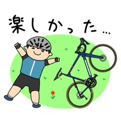 [LINEスタンプ] ユル〜いサイクリストスタンプ