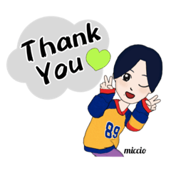 [LINEスタンプ] miccio0117