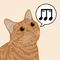 [LINEスタンプ] ひねもす茶とらねこ3