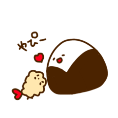 [LINEスタンプ] 天むすちゃんの仲間たち