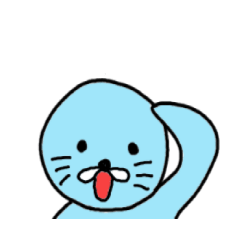 [LINEスタンプ] ゆるいアザラシのスタンプ01