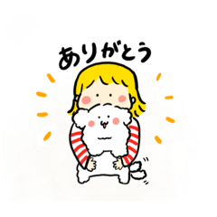 [LINEスタンプ] わんことわたし。