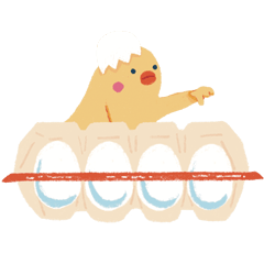 [LINEスタンプ] ごはんと生き物。
