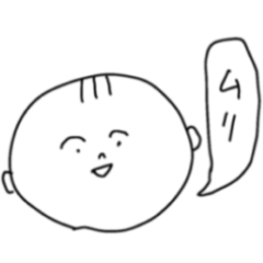 [LINEスタンプ] 手書き男の子
