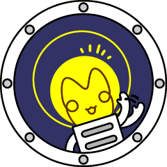 [LINEスタンプ] 宇宙の中の電球猫