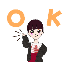 [LINEスタンプ] ちづみちゃん