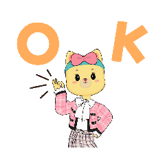[LINEスタンプ] 可愛いネコのアバタちゃん