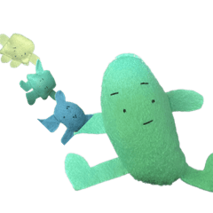 [LINEスタンプ] むぽちゃんのゆかいななかまたちスタンプ