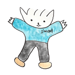 [LINEスタンプ] i'm cat vol.5