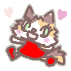 [LINEスタンプ] みけねこあんみつちゃん2023