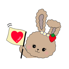 [LINEスタンプ] とわうさの日常♡