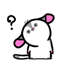 [LINEスタンプ] 愛犬モグのフクロモモンガ