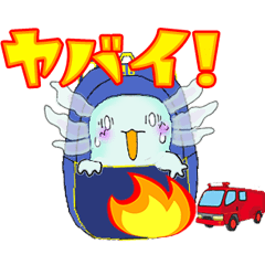 [LINEスタンプ] 元気で楽しいウーパーくん