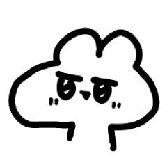 [LINEスタンプ] 同じ顔してこう思っとる