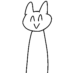 [LINEスタンプ] にこにこねこ 〜動くにゃ〜