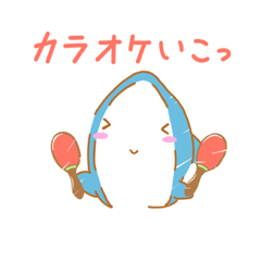 [LINEスタンプ] jawsくん