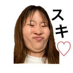 [LINEスタンプ] 愛くるしすぎる彼女ver.3