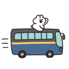 [LINEスタンプ] 旅行に行くうさちゃん その2の画像（メイン）