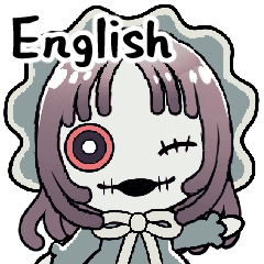 [LINEスタンプ] ゾンビ少女