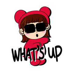 [LINEスタンプ] f(0_0)jy