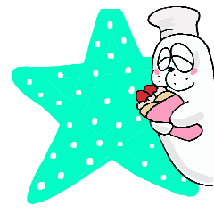 [LINEスタンプ] アザラシ族共和国 料理人