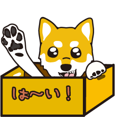 [LINEスタンプ] 柴犬と一緒に 修正版