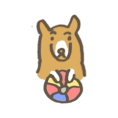 [LINEスタンプ] ニセコ犬