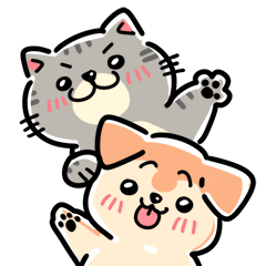 [LINEスタンプ] アプくんとマーちゃん【APMA公式】