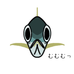 [LINEスタンプ] 魚面（波止釣り編）