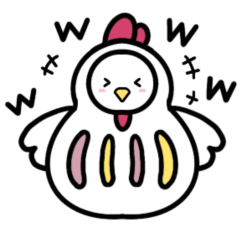 [LINEスタンプ] 【縁起が良い】だるまアニマルde会話