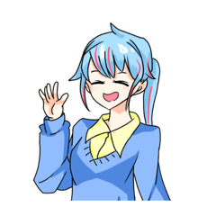 [LINEスタンプ] テコちゃんの表情スタンプ