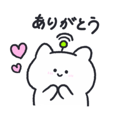 [LINEスタンプ] アンテナねこの日常♪