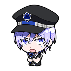 [LINEスタンプ] 創作警官バディ