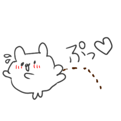 [LINEスタンプ] 毒舌な、おケツねずみ。