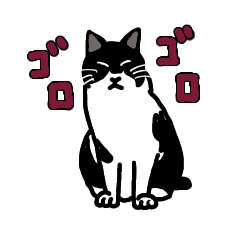 [LINEスタンプ] ハチワレになりきれてない猫