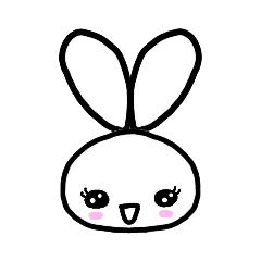 [LINEスタンプ] うさぎ2