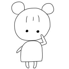 [LINEスタンプ] ばぶ語-(日常編)