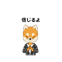 [LINEスタンプ] いろいろな 信じる B