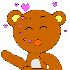 [LINEスタンプ] 可愛いくま吉