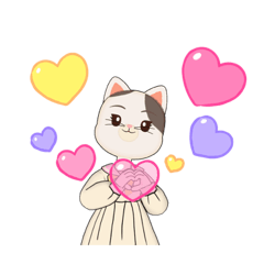 [LINEスタンプ] ネコちゃんなのだ