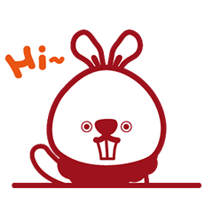 [LINEスタンプ] うさぎ月の日々の動き