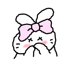 [LINEスタンプ] うさ子さんの日常